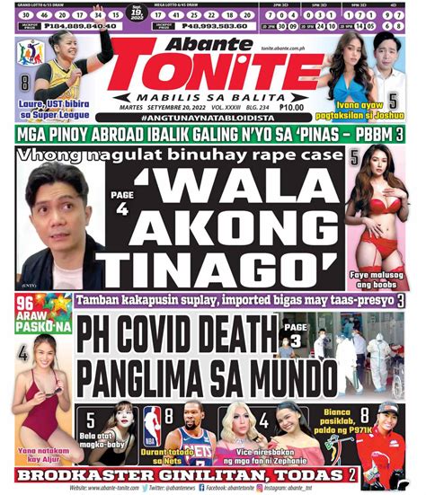 Latest – Abante Tonite.